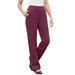Plus Size Women's Perfect Cotton Back Elastic Jean by Woman Within in Deep Claret (Size 20 T)