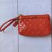 Coach Bags | Coach Embossed C's Clutch Wristlet Coral Patent | Color: Orange/Pink | Size: Os