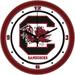 South Carolina Gamecocks 11.5'' Suntime Premium Glass Face Traditional Logo Wall Clock