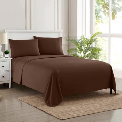 Porch & Den Edinburgh Triple Stitch 4-piece Bed Sheet Set