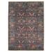 ECARPETGALLERY Hand-knotted Lahore Finest Collection Grey Wool Rug - 5'2 x 7'2