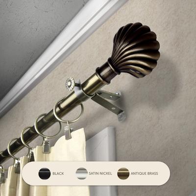 InStyleDesign Shelly Adjustable Curtain Rod