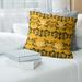 Pittsburgh Football Baroque Pattern Accent Pillow-Faux Suede
