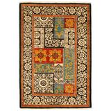 ECARPETGALLERY Hand-knotted Lahore Finest Collection Cream Wool Rug - 4'0 x 5'11