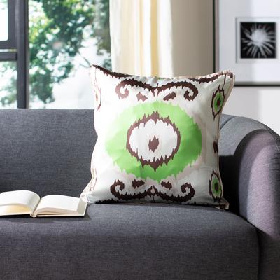 SAFAVIEH Giselle 18-inch Lime Green Decorative Pillows (Set of 2)