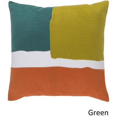Livabliss Decorative Minh 18-inch Poly or Feather Down Filled Pillow