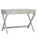 Kenton X Base Wood Accent Campaign Writing Desk iNSPIRE Q Modern