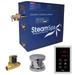 SteamSpa Oasis 9 KW QuickStart Steam Bath Generator Package with Built-in Auto Drain in Polished Chrome