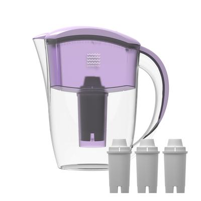 Drinkpod Alkaline Water Pitcher 2.5L Capacity Includes 3 Filters