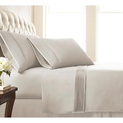 Vilano 21-inch Extra Deep Pocket 4-Piece Bed Sheet Set with Pleated Hem