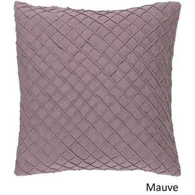 Decorative Reed 22-inch Poly or Feather Down Filled Throw Pillow