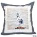 Sandbar Animal Print 18-inch Throw Pillow