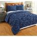 Better Trends Cleo Comforter Set 100% Cotton Tufted Soft Plush Chenille Machine Washable Tumble Dry