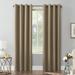 Sun Zero Saxon Energy Saving Blackout Grommet Curtain Panel, Single Panel