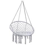 Macrame Swing Cotton Rope Handwoven Hanging Chair