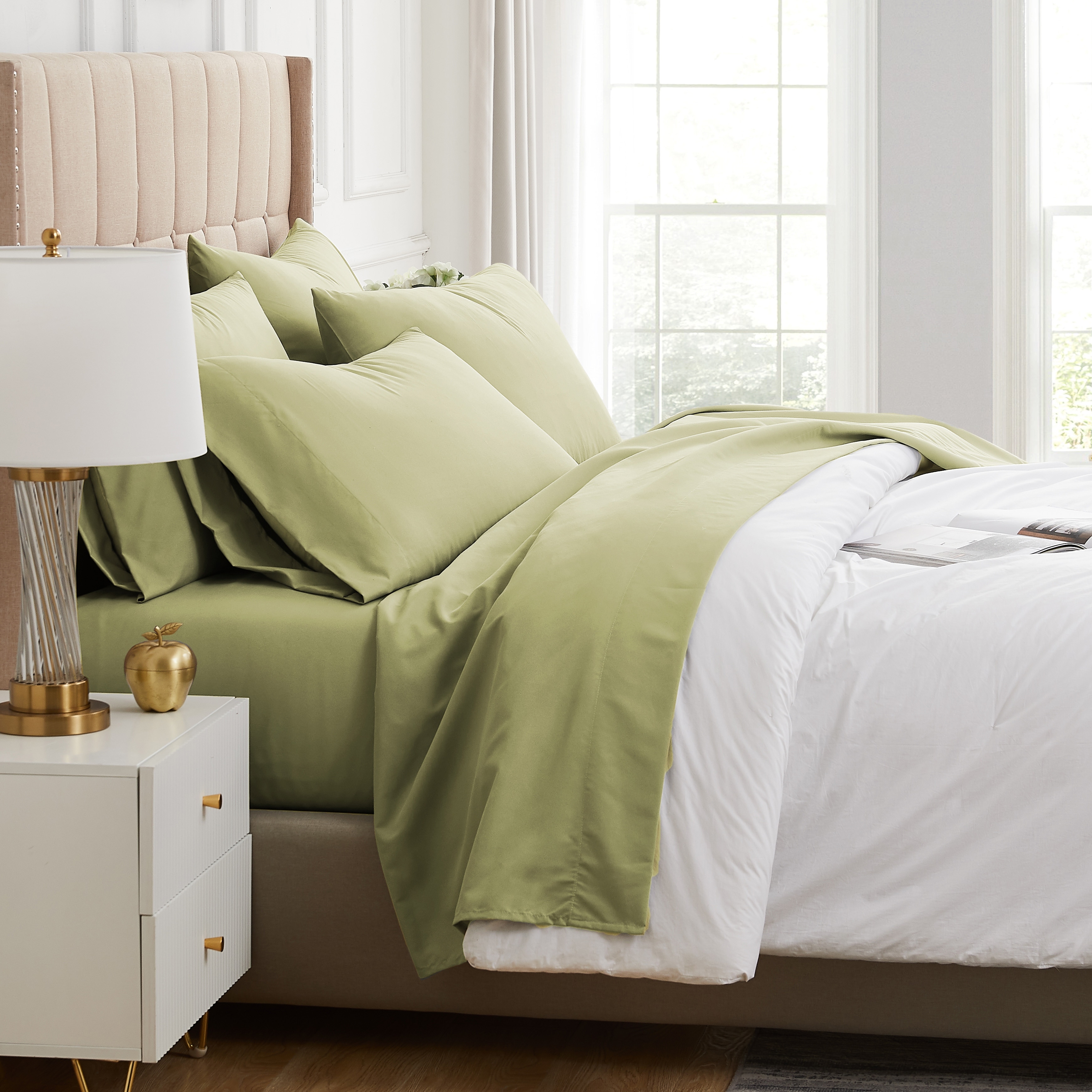 Vilano Comfort Deep Pocket Ultra-Soft 6-piece Bed Sheet Set