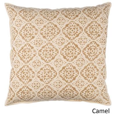 Decorative Villeurbanne 18-inch Feather Down or Poly Filled Throw Pillow