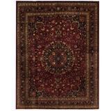 HERAT ORIENTAL Handmade One-of-a-Kind Mashad Wool Rug (Iran) - 9'6 x 12'6