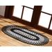 Better Trends Newport Braid Collection Reversible Indoor Utility Rug