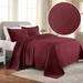 Superior Jacquard Matelasse Basket Cotton Bedspread Set