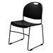 NPS Ultra- Sled Base Cafetorium Chair - Compact Stack Chair Carton Of 8