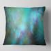 Designart 'Perfect Blue Starry Sky' Abstract Throw Pillow