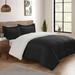 Swift Home Reversible Micromink and Sherpa Down Alternative Bedding Comforter Set