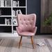 Carson Carrington Arvika Button-tufted High-back Velvet Accent Chair