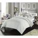 Copper Grove Pando Grey Reversible 3-piece Duvet Cover Set