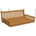 Poly 75" Traditional English Swing Bed