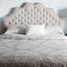 Gracewood Hollow Farouk Contemporary Fabric Headboard