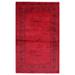 HERAT ORIENTAL 3'1 x 5'2 Handmade One-of-a-Kind Bokhara Wool Rug - 3'1 x 5'2