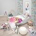 Designart 'Lovely Sweet Dog Watercolor' Modern & Contemporary Bedding Set - Duvet Cover & Shams