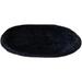 Silver Orchid Nansen Faux Sheepskin Oval Shape Shag Area Rug