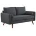 Carson Carrington Hedeby Upholstered Fabric Loveseat