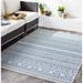 Wade Indoor/ Outdoor Tribal Stripe Area Rug