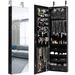 Wall Door Jewelry Armoire Cabinet with Full-Length Mirror