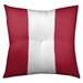 Houston Houston Football Stripes Floor Pillow - Square Tufted