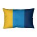 Los Angeles LA Power Football Stripes Pillow (Indoor/Outdoor)