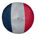 New England New England Football Stripes Floor Pillow - Square Tufted