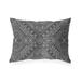 BAYBAR CHARCOAL Indoor|Outdoor Lumbar Pillow By Kavka Designs - 20X14