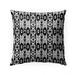 TRIBAL BLACK Indoor|Outdoor Pillow By Kavka Designs - 18X18