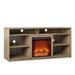 Avenue Greene Mountain Bay Fireplace TV Stand for TVs up to 65 inches