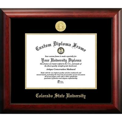 Colorado State University 11w x 8.5h Gold Embossed Diploma Frame