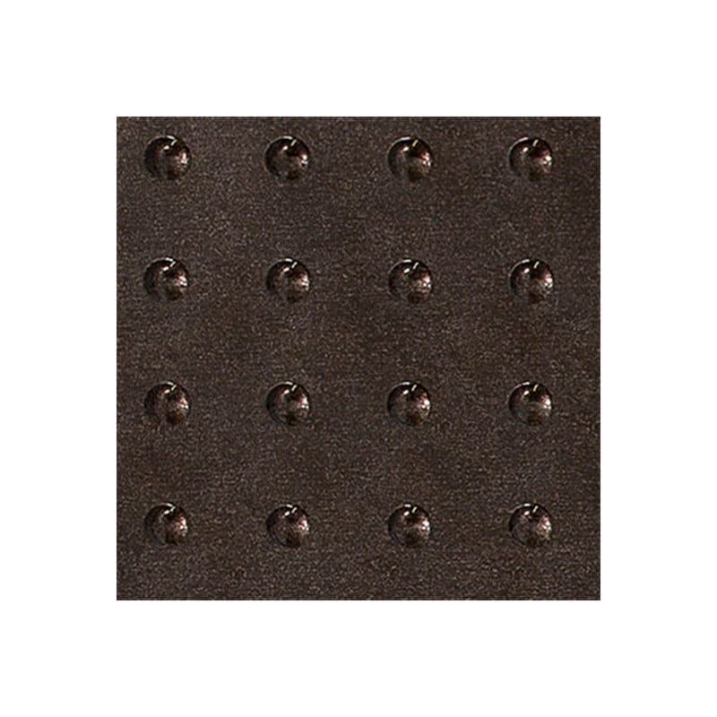 FASÄDE Dome 4-foot x 8-foot PVC Wall Panel in Smoked Pewter
