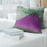 Porch & Den Katsushika Hokusai 'Fine Wind Clear Morning' Throw Pillow