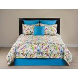 Songbirds linen daybed set tropical birds