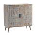 Bena 40"H Distressed Cabinet - 40"Sq x 18"D