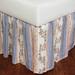 Cottage Home Celine Cornflower Blue Cotton 3 Piece Tuck in Bed Skirt