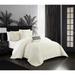 Chic Home Tyson 5 Piece Jacquard Geometric Comforter Set